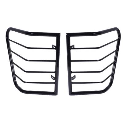 Rugged Ridge - Rugged Ridge 11226.21 Taillight Euro Guards Black for Jeep Grand Cherokee