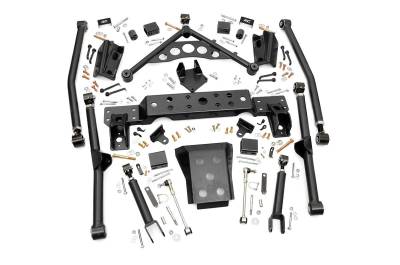 Rough Country Suspension Systems - Rough Country 90900U Long Arm Upgrade 4-6" Lift for 99-04 Jeep Grand Cherokee WJ