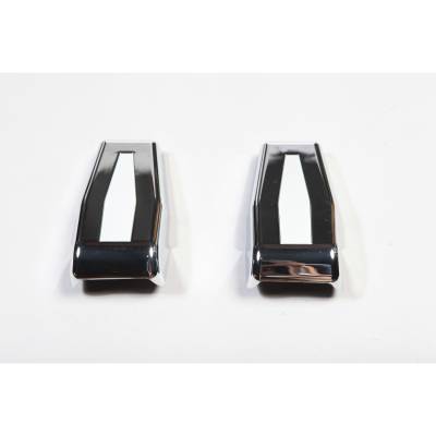 Rugged Ridge - Rugged Ridge 13311.25 Liftgate Hinge Covers Chrome