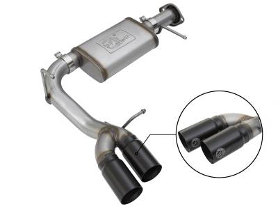 aFe Power - aFe Power Rebel 3" Cat-Back Stainless Steel Exhaust Kit 49-44096-B