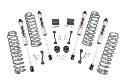 Rough Country Suspension Systems - Rough Country 91370 2.5" Suspension Lift Kit for 18-23 Wrangler JL 2DR 4WD