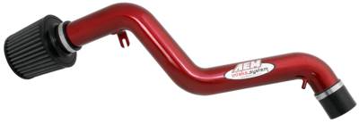 AEM Induction - AEM 22-406R Red Short Ram Intake System for 97-01 Honda Prelude