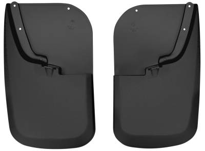 Husky Liners - Husky Liner Custom Rear Mud Guards-Black Ford Super Duty 57681