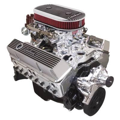 Edelbrock - Edelbrock 45024 Crate Engine Dual-Quad 9.01 Compression