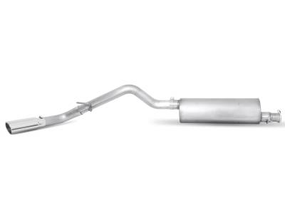Gibson Performance Exhaust - Gibson Performance 619717 Single Cat-Back Exhaust System Stainless