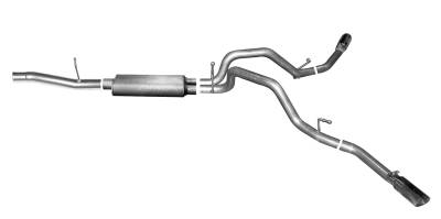 Gibson Performance Exhaust - Gibson Performance Dual Extreme Cat-Back Exhaust System Stainless 65676