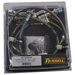 Russell - Russell 672500 Street Legal Brake Line Assembly