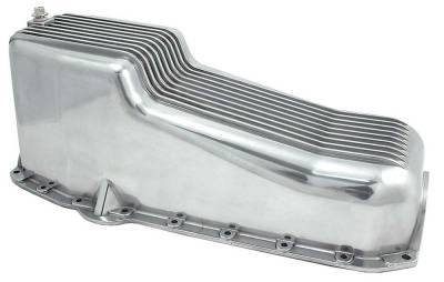 Spectre - Spectre Performance 4987 Oil Pan Finned Aluminum Stock 4 Quart Capacity