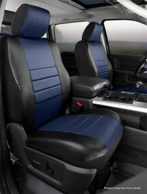 FIA - Fia SL68-13 BLUE LeatherLite Custom Seat Cover