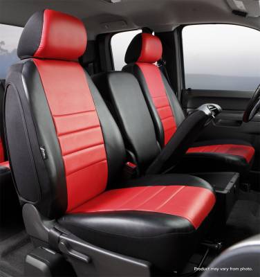 FIA - Fia SL68-23 RED LeatherLite Custom Seat Cover