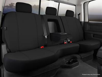 FIA - Fia SP82-87 BLACK Seat Protector Custom Seat Cover for 16-22 Titan Titan XD