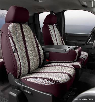 FIA - Fia TR49-34 WINE Wrangler Custom Seat Cover for 07-13 Tundra