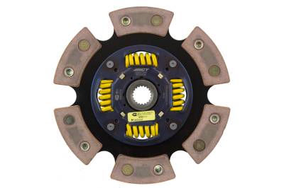 Advanced Clutch - Advanced Clutch 6214104 ACT 6 Pad Sprung Race Clutch Disc