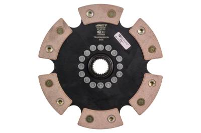 Advanced Clutch - Advanced Clutch 6214010A ACT 6 Pad Rigid Race Clutch Disc