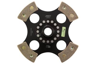 Advanced Clutch - Advanced Clutch 4220010 ACT 4 Pad Rigid Race Clutch Disc