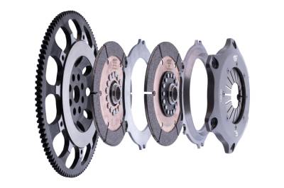 Advanced Clutch - Advanced Clutch T1RR-H03 ACT Twin Disc Sintered Iron Race Clutch Kit