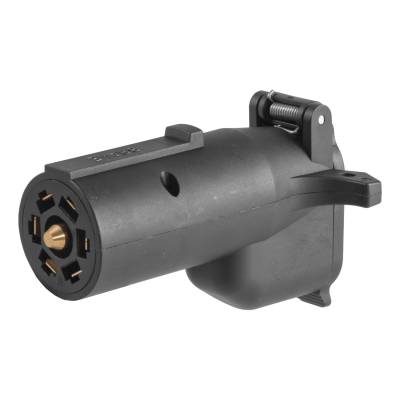 CURT - CURT Manufacturing 57720 7-Way Round RV To 6-Way Round Adapter