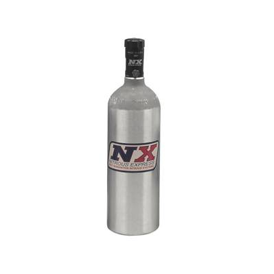Nitrous Express - Nitrous Express 11023 1.4lb Nitrous Bottle w/Motorcycle Valve