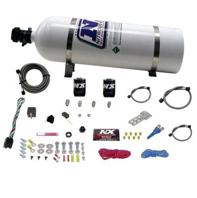 Nitrous Express - Nitrous Express 20921-15 Nx Nitrous Oxide System Kit EFI Single Nozzle for Dodge