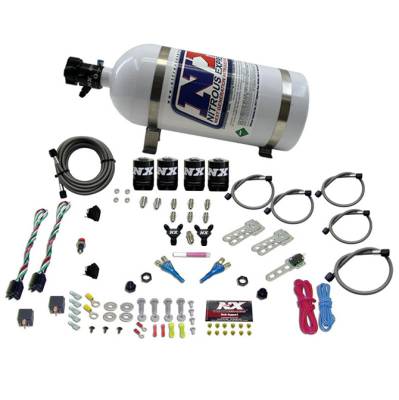 Nitrous Express - Nitrous Express 20927-10 Nx Nitrous Oxide System Sport Compact EFI Dual Stage