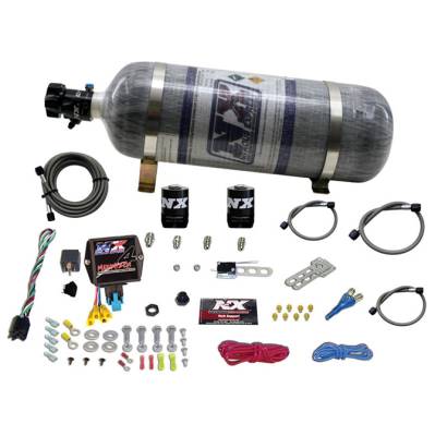 Nitrous Express - Nitrous Express 20928-12 Nx Nitrous Oxide System Kit Instaboost EFI Digital