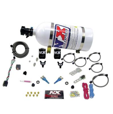 Nitrous Express - Nitrous Express 20315-10 Nx Nitrous Oxide System Kit EFI Race Dual Nozzle