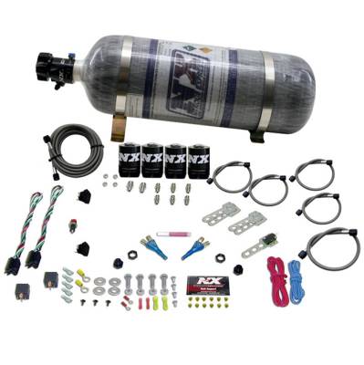 Nitrous Express - Nitrous Express 20224-12 Nx Nitrous Oxide System Kit GM EFI Dual Stage