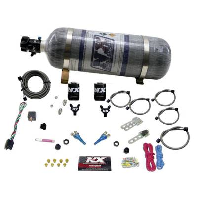 Nitrous Express - Nitrous Express 20315-12 Nx Nitrous Oxide System Kit EFI Race Dual Nozzle