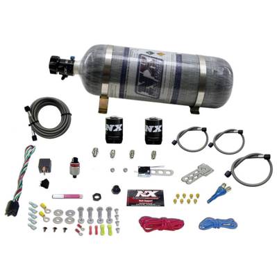 Nitrous Express - Nitrous Express 20929-12 Nx Nitrous Oxide System Kit Instaboost EFI