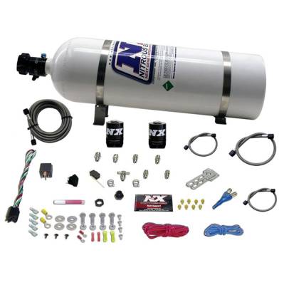 Nitrous Express - Nitrous Express 20923-15 Nx Nitrous Oxide System Sport Compact EFI Single Nozzle