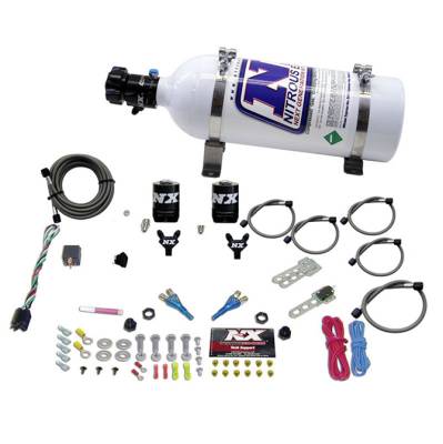 Nitrous Express - Nitrous Express 20325-05 Nx Nitrous Oxide System Kit EFI Dual Nozzle for Viper