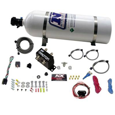 Nitrous Express - Nitrous Express 20422-15 Nx Nitrous Oxide System Kit Proton Series Fly-By-Wire