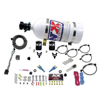 Nitrous Express - Nitrous Express 20616-10 Nx Nitrous Oxide System Kit Sport Compact Dual Nozzle