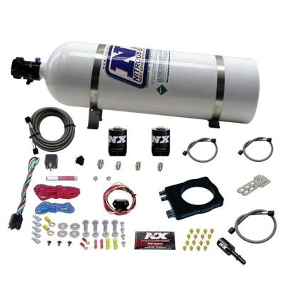 Nitrous Express - Nitrous Express 20944-15 Nx Nitrous Oxide System Kit TB Plate for Dodge Hemi
