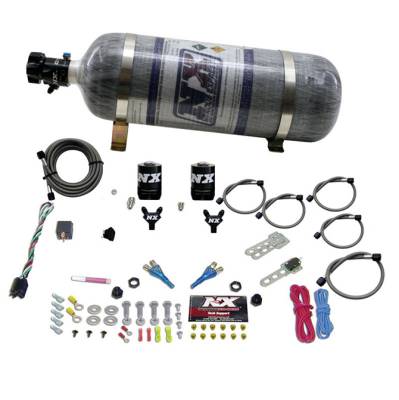 Nitrous Express - Nitrous Express 20325-12 Nx Nitrous Oxide System Kit EFI Dual Nozzle for Viper