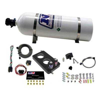 Nitrous Express - Nitrous Express 20947-15 Nx Nitrous Oxide System Kit Ford 4.6L 3V TB Plate
