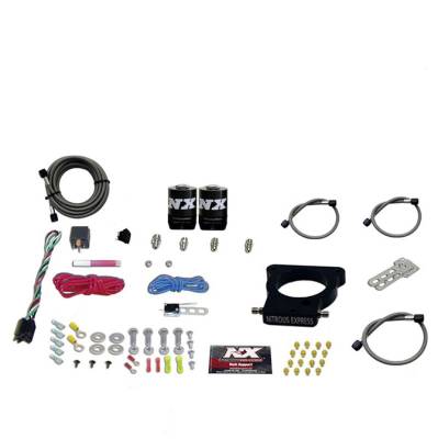Nitrous Express - Nitrous Express 20935-00 Nx Nitrous Oxide System Kit GM LS 78mm 3-Bolt TB Plate