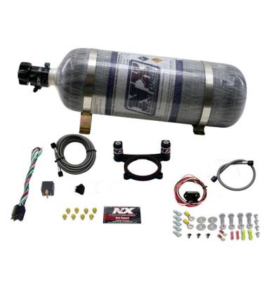 Nitrous Express - Nitrous Express 20948-12 Nx Nitrous Oxide System Kit 5.0L Coyote 4V TB Plate