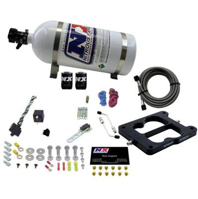 Nitrous Express - Nitrous Express 30080-10 Nx Nitrous Oxide System Kit Q-Jet/Holley Sp. Bore