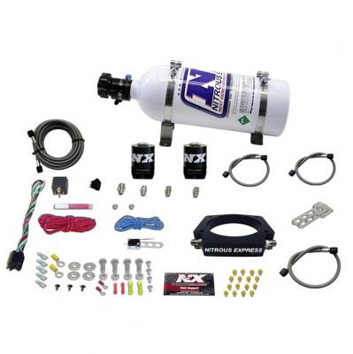 Nitrous Express - Nitrous Express 20933-05 Nx Nitrous Oxide System Kit GM LS 102mm TB Plate