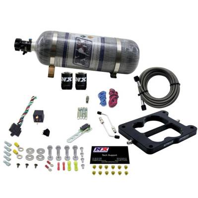 Nitrous Express - Nitrous Express 30080-12 Nx Nitrous Oxide System Kit Q-Jet/Holley Sp. Bore