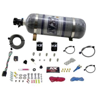 Nitrous Express - Nitrous Express 20112-12 Nx Nitrous Oxide System Kit Shark SHO Single Nozzle