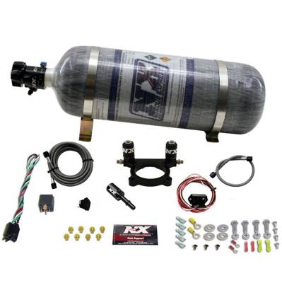 Nitrous Express - Nitrous Express 20942-12 Nx Nitrous Oxide System Kit TB Plate for Dart 2.0L