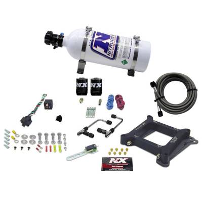 Nitrous Express - Nitrous Express 60040-05 Nx Nitrous Oxide System Kit 4150 Gemini Stage-6 GAS