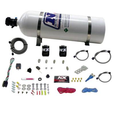 Nitrous Express - Nitrous Express 20113-15 Nx Nitrous Oxide System Kit Ford EFI Race Single Nozzle