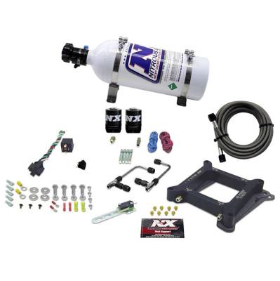 Nitrous Express - Nitrous Express 60045-05 Nx Nitrous Oxide System 4150 Gemini Stage-6 ALCOHOL
