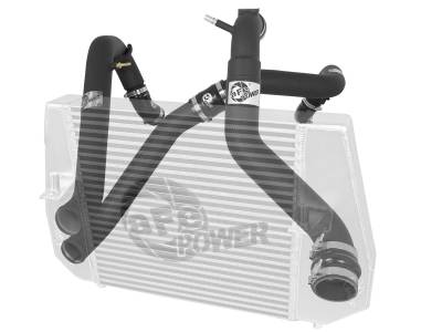aFe Power - aFe Power BladeRunner Hot/Cold Side Intercooler Charge Pipe Kit-Black 46-20124-B