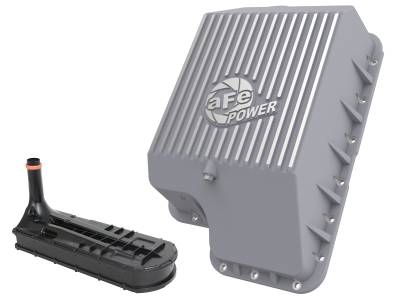 aFe Power - aFe Power Deep Aluminum Automatic Transmission Oil Pan-Silver 46-70120-1
