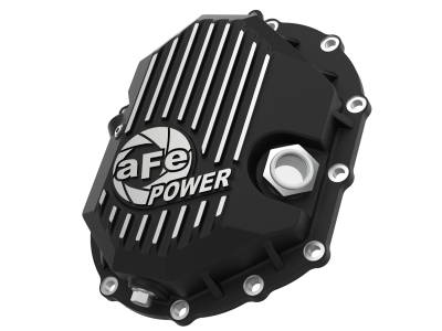 aFe Power - aFe Power Pro Series Aluminum Front Differential Cover-Black 46-71050B