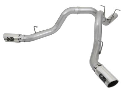 aFe Power - aFe Power Atlas 4" Filter-Back Aluminized Steel Exhaust Kit 49-04086-P
